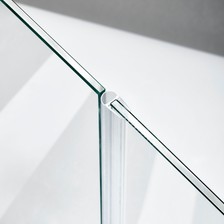 Beispiel einer Hohlkammerdichtung für eine 180°-Glas-an-Glas-Situation