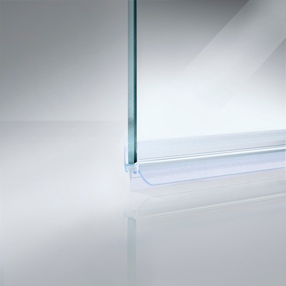 Beispiel für eine Schleiflippendichtung mit wechselbarer Lippe in einer 180°-Situation