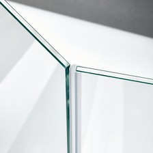 Beispiel einer Mitteldichtung für eine 135°-Glas-an-Glas-Situation