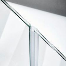 Beispiel einer Hohlkammerdichtung für eine 180°-Glas-an-Glas-Situation