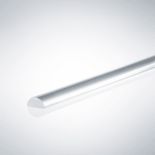 Beispiel eines Acrylhalbrundstabes für 4mm Glasstärke