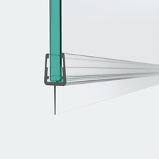 3D-Modell einer Schleiflippendichtung mit einer Dichtlippe für eine 180°-Situation